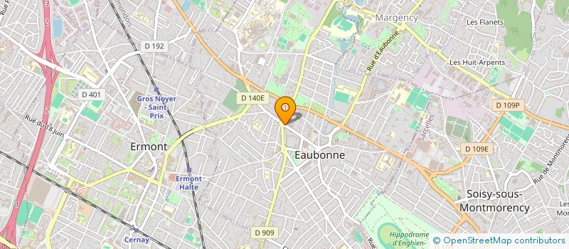 localisation de l'entreprise SCI DU 1 RUE JEANNE ROBILLON à EAUBONNE