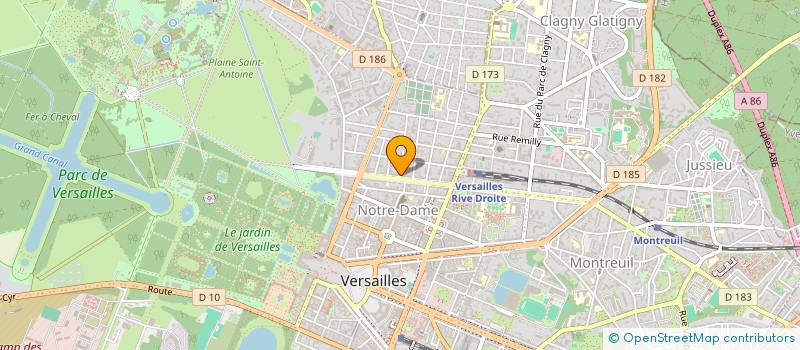 localisation de l'entreprise SCI DU 1 RUE MADEMOISELLE à VERSAILLES