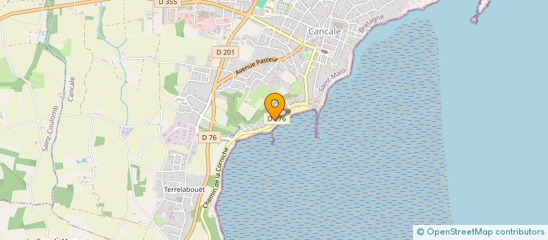 localisation de l'entreprise SCI DU 1 RUE MONTCALM  CANCALE