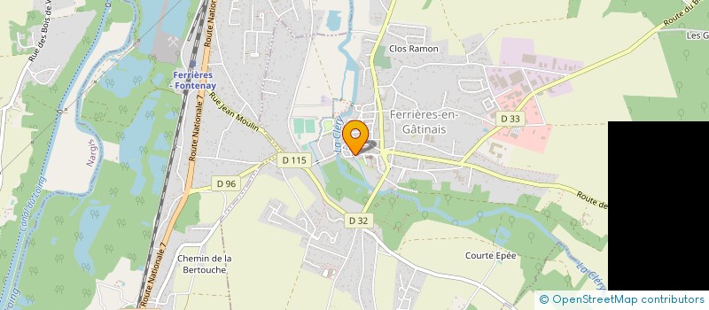 localisation de l'entreprise SCI DU 1 RUE NEUVE DES FORGES à FERRIERES-EN-GATINAIS