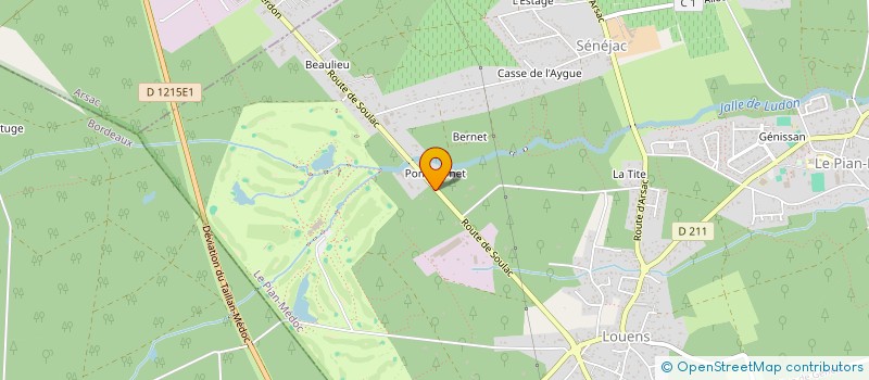 localisation de l'entreprise SCI DU 1 RUE PAUL CEZANNE A MATHA  LE PIAN-MEDOC