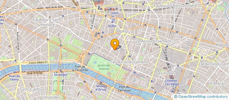 localisation de l'entreprise SCI DU 1 RUE RAOUL NORDLING à PARIS