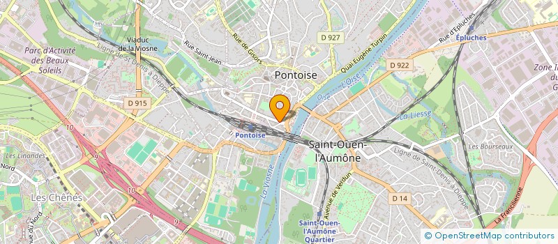 localisation de l'entreprise SCI DU 1 RUE SERE DEPOIN  PONTOISE