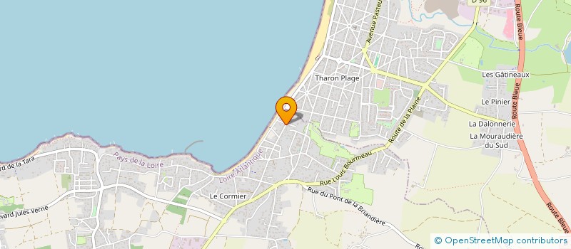 localisation de l'entreprise SCI DU 1 RUE VICTOR MERIC à LA PLAINE-SUR-MER