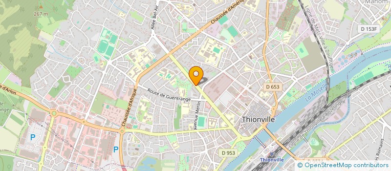 localisation de l'entreprise SCI DU 10 ALLEE DE LA LIBERATION à THIONVILLE