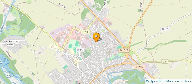 localisation de l'entreprise SCI DU 10 GRANDE RUE à PERONNE