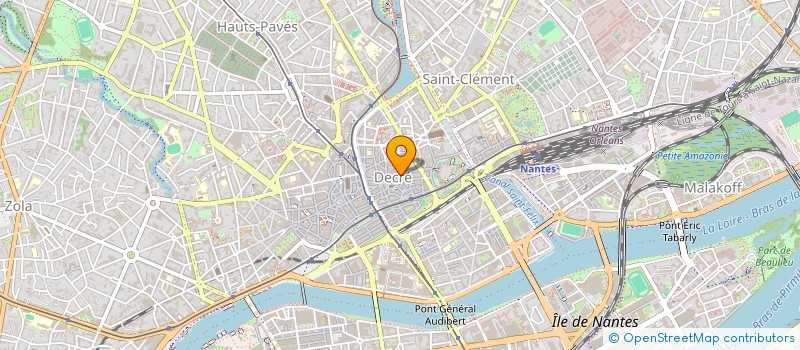 localisation de l'entreprise SCI DU 10 PLACE DU PILORI à NANTES