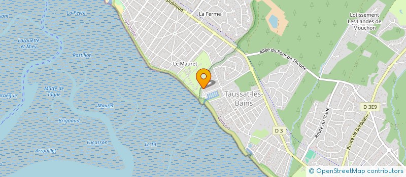 localisation de l'entreprise SCI DU 10 PLACE SEMARD  LANTON