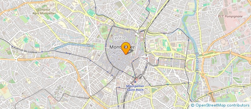localisation de l'entreprise SCI DU 10 RUE DE LA LOGE à MONTPELLIER