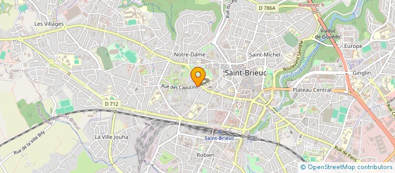 localisation de l'entreprise SCI DU 10 RUE DES CAPUCINS à SAINT-BRIEUC