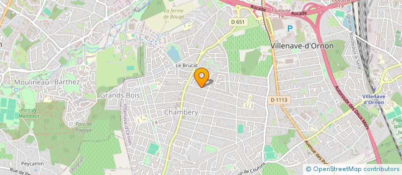 localisation de l'entreprise SCI DU 10 RUE JEAN BONNARDEL à VILLENAVE-D'ORNON