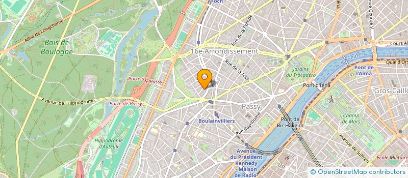 localisation de l'entreprise SCI DU 10 RUE KILFORD  COURBEVOIE