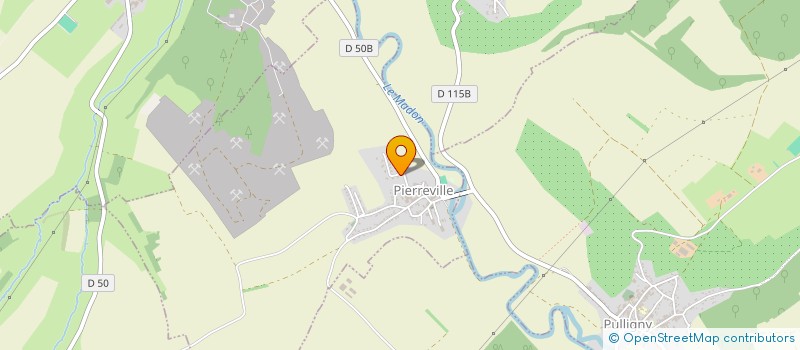 localisation de l'entreprise SCI DU 10 RUE ST LEON  PIERREVILLE