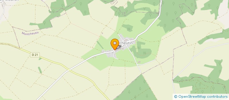 localisation de l'entreprise SCI DU 10 RUE VOLTAIRE  MONTCHEUTIN