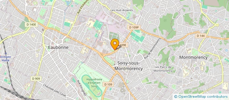 localisation de l'entreprise SCI DU 100 BOULEVARD D'ANDILLY à SOISY-SOUS-MONTMORENCY