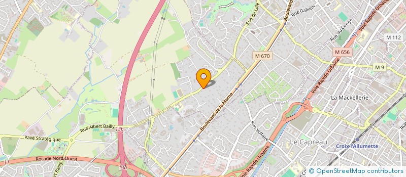 localisation de l'entreprise SCI DU 100 RUE DE PARIS à MARCQ-EN-BARŒUL