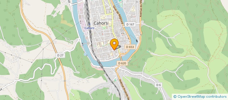 localisation de l'entreprise SCI DU 102 R VICTOR HUGO  CAHORS