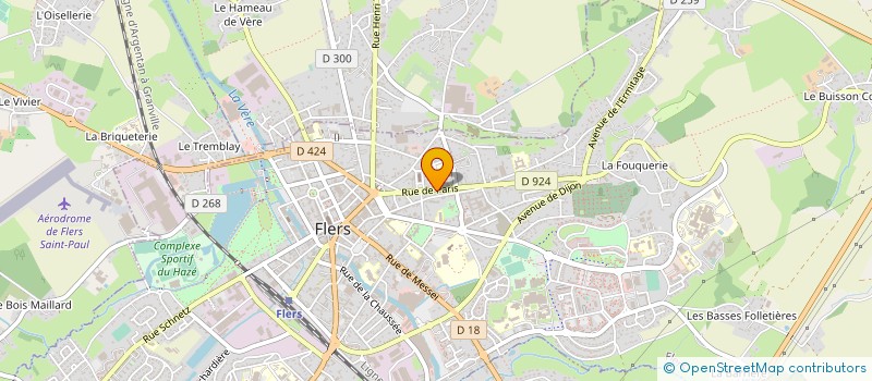 localisation de l'entreprise SCI DU 102 RUE DE PARIS A FLERS à FLERS