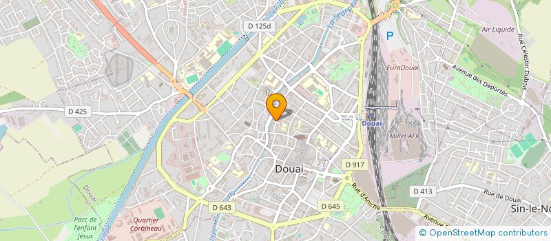 localisation de l'entreprise SCI DU 103 à DOUAI