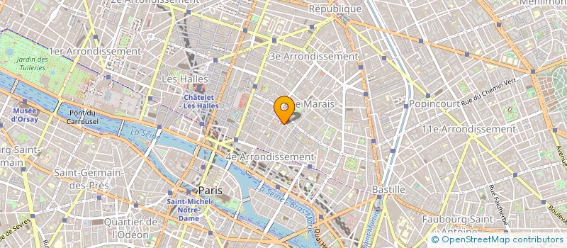 localisation de l'entreprise SCI DU 103 RUE DE CHARONNE à PARIS