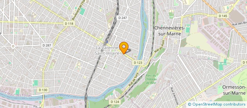 localisation de l'entreprise SCI DU 104 AV DU BAC à SAINT-MAUR-DES-FOSSES