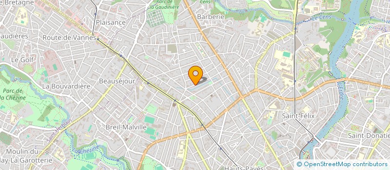 localisation de l'entreprise SCI DU 104 AVENUE DES EYQUEMS  NANTES