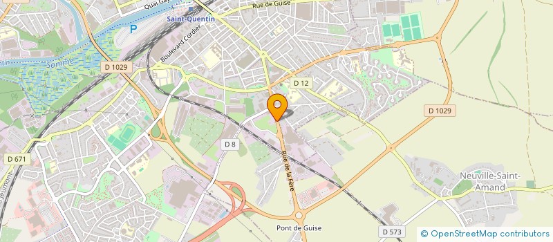 localisation de l'entreprise SCI DU 104 RUE DE LA FERE à SAINT-QUENTIN