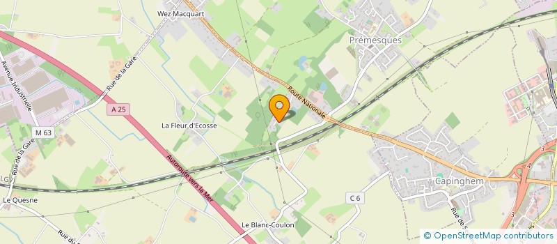 localisation de l'entreprise SCI DU 104 RUE SAINT ANDRE  ENNETIERES-EN-WEPPES