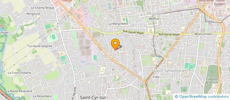 localisation de l'entreprise SCI DU 105 AVENUE DE TOURS  SAINT-CYR-SUR-LOIRE