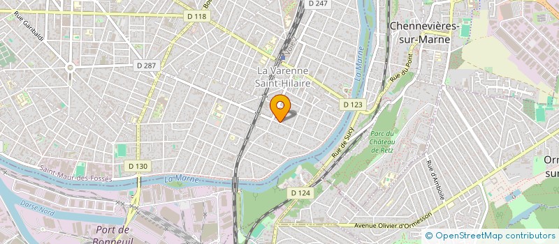 localisation de l'entreprise SCI DU 107 BD DE LA MARNE à SAINT-MAUR-DES-FOSSES