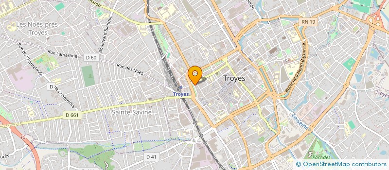 localisation de l'entreprise SCI DU 107 RUE EMILE ZOLA à TROYES