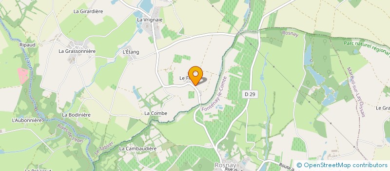 localisation de l'entreprise SCI DU 108 BIS à LE TABLIER