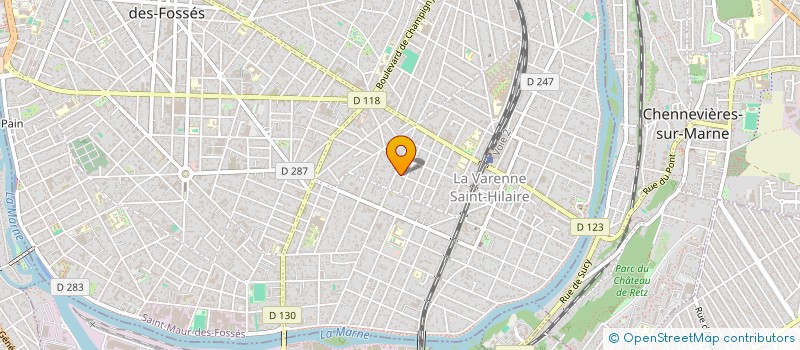 localisation de l'entreprise SCI DU 108 RUE GARIBALDI à SAINT-MAUR-DES-FOSSES