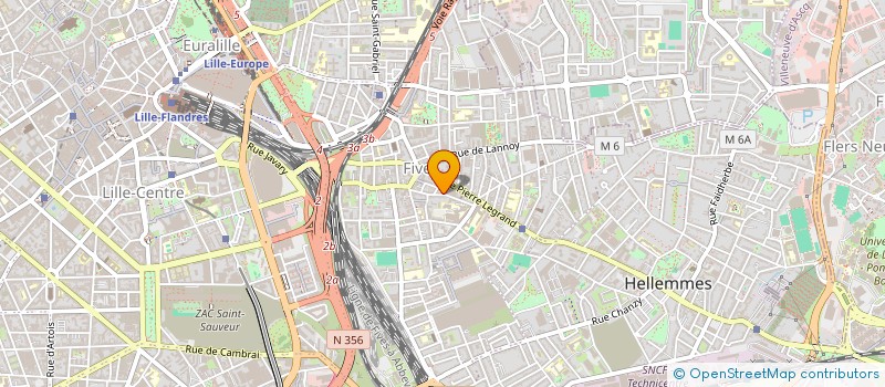 localisation de l'entreprise SCI DU 11-35 à LILLE
