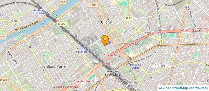 localisation de l'entreprise SCI DU 11 ANATOLE FRANCE à CLICHY