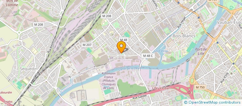 localisation de l'entreprise SCI DU 11 BIS DE BRETAGNE à LILLE