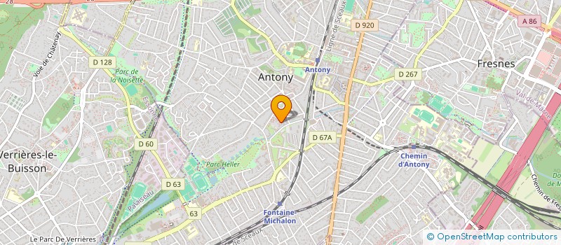 localisation de l'entreprise SCI DU 11 CITE EDOUARD LAMBERT à ANTONY