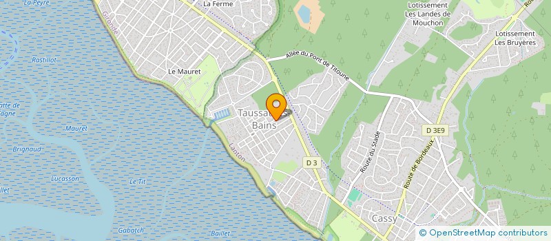 localisation de l'entreprise SCI DU 11 EUGENE MONTEL  LANTON