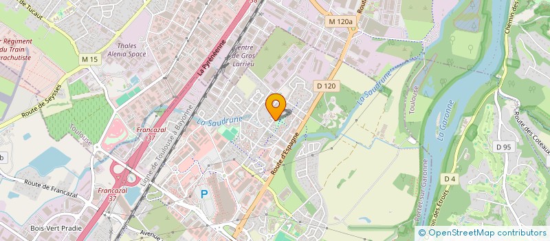 localisation de l'entreprise SCI DU 11 JUILLET à ROQUES