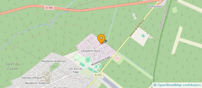 localisation de l'entreprise SCI DU 11 NOVEMBRE  SAINT-MEDARD-EN-JALLES