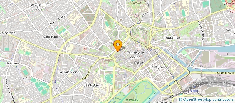 localisation de l'entreprise SCI DU 11 PLACE SAINT MARTIN  CAEN