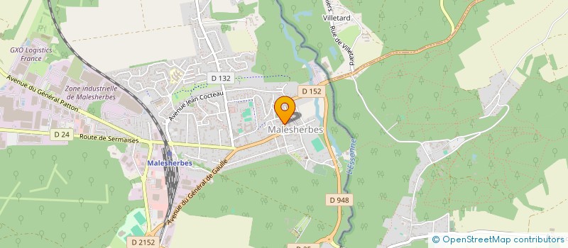 localisation de l'entreprise SCI DU 11 R ST ELOI à LE MALESHERBOIS