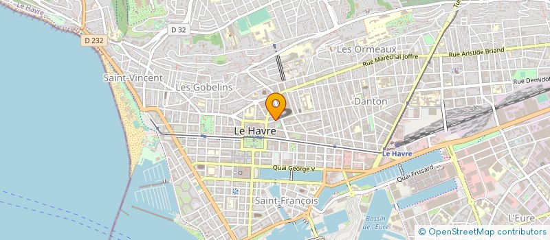 localisation de l'entreprise SCI DU 11 RUE ALBERT ANDRE HUET à LE HAVRE
