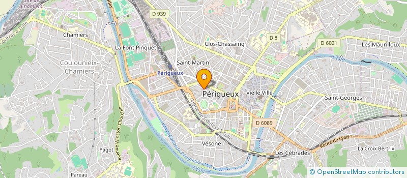 localisation de l'entreprise SCI DU 11 RUE ALSACE LORRAINE  PERIGUEUX