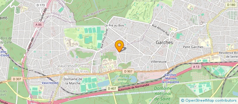 localisation de l'entreprise SCI DU 11 RUE ARMAND CARREL à GARCHES