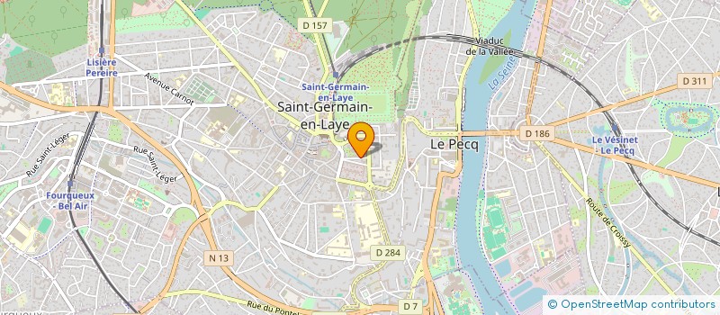 localisation de l'entreprise SCI DU 11 RUE CASTERES  SAINT-GERMAIN-EN-LAYE