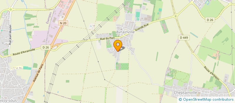 localisation de l'entreprise SCI DU 11 RUE DE LA FORET AVRAINVILLE  AVRAINVILLE