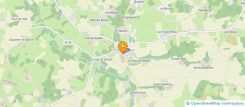 localisation de l'entreprise SCI DU 11 RUE DE LA GARE  PLOUGONVER