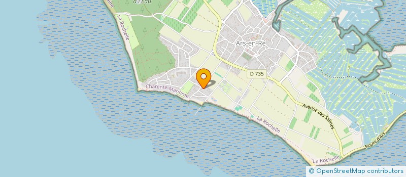 localisation de l'entreprise SCI DU 11 RUE DE MOTRONNE  ARS-EN-RE