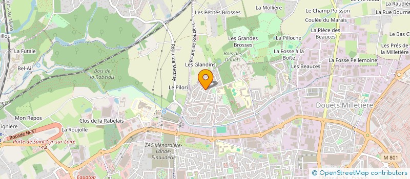 localisation de l'entreprise SCI DU 11 RUE DES DOUETS à TOURS
